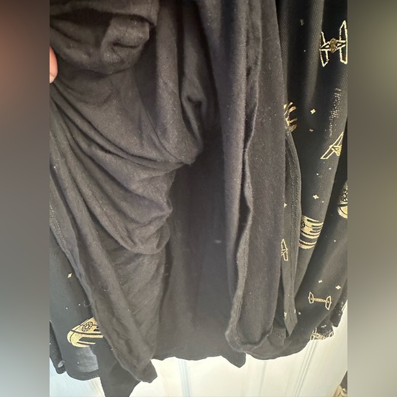 Lucasfilm 50th Anniversary Star Wars Gold & Black Death Star Mock Neck Dress - Picture 4 of 11